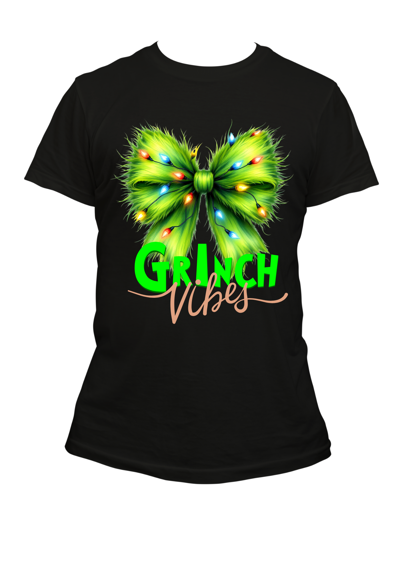 Grinch Bow T-Shirt